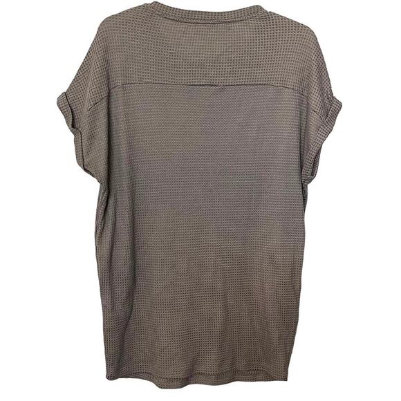 UMGEE USA KNEE LGTH SHORT DOLMAN SLV SWEATER DRESS, WOMENS, S, GREY, A-LINE - Picture 5 of 10